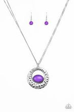 Load image into Gallery viewer, Viva Vivacious Purple Necklace - Angie's $5.00 Bling