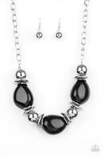 Load image into Gallery viewer, Vivid Vibes Black Necklace - Angie's $5.00 Bling
