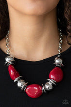 Load image into Gallery viewer, Vivid Vibes Red Necklace