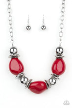Load image into Gallery viewer, Vivid Vibes Red Necklace