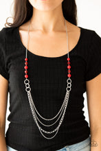 Load image into Gallery viewer, Vividly Vivid Red Necklace