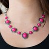 Load image into Gallery viewer, Voyager Vibes Pink Necklace