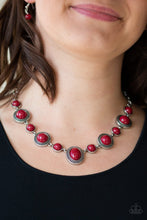 Load image into Gallery viewer, Voyager Vibes Red Necklace