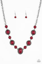 Load image into Gallery viewer, Voyager Vibes Red Necklace