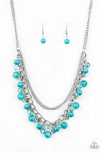 Load image into Gallery viewer, Wait and Sea Blue Necklace