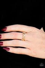Load image into Gallery viewer, Walk A Vine Line Gold Skinny Band Ring