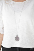 Load image into Gallery viewer, Walk On the Wildflower Side Pink Necklace