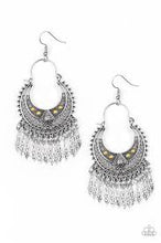 Load image into Gallery viewer, Walk On the Wildside Yellow Earrings