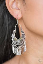 Load image into Gallery viewer, Walk On the Wildside Yellow Earrings
