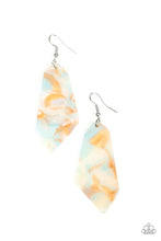 Load image into Gallery viewer, Walking On WATERCOLORS Light Multi Acrylic Earrings - Angie&#39;s $5.00 Bling