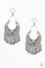 Load image into Gallery viewer, Walk on the Wildside Red Earrings