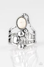 Load image into Gallery viewer, Wanderlust Wander White Ring - Angie's $5.00 Bling