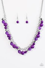 Load image into Gallery viewer, Wander with Wonder Purple Necklace - Angie's $5.00 Bling