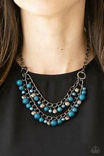 Load image into Gallery viewer, Watch Me Now Blue Necklace