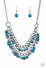 Load image into Gallery viewer, Watch Me Now Blue Necklace