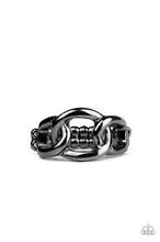 Load image into Gallery viewer, Well Connected Black Skinny Band Ring - Angie's $5.00 Bling