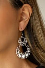 Load image into Gallery viewer, West Coast Whimsical White Earrings