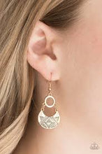 Load image into Gallery viewer, West Side Wild Gold Earrings