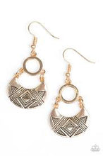 Load image into Gallery viewer, West Side Wild Gold Earrings