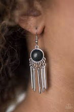 Load image into Gallery viewer, Western Melody Black Earrings
