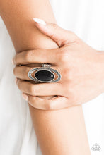 Load image into Gallery viewer, Western Royalty Black Ring - Angie's $5.00 Bling