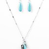 Load image into Gallery viewer, Western Walkabout Blue Necklace