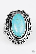 Load image into Gallery viewer, Western Wayfarer Blue Ring - Angie's $5.00 Bling