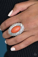 Load image into Gallery viewer, Western Wayfarer Orange Ring - Angie's $5.00 Bling