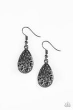 Load image into Gallery viewer, Western Wisteria Black Earrings