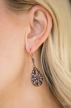 Load image into Gallery viewer, Western Wisteria Copper Earrings