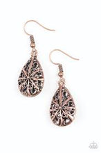 Load image into Gallery viewer, Western Wisteria Copper Earrings
