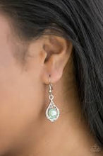Load image into Gallery viewer, Westminster Waltz Green Earrings