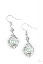 Load image into Gallery viewer, Westminster Waltz Green Earrings