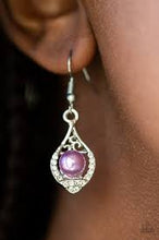 Load image into Gallery viewer, Westminster Waltz Purple Earrings