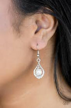 Load image into Gallery viewer, Westminster Waltz White Earrings