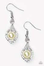 Load image into Gallery viewer, Westminster Waltz Yellow Earrings