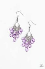 Load image into Gallery viewer, What Happens in Maui Purple Earrings