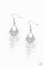 Load image into Gallery viewer, What Happens in Maui White Earrings
