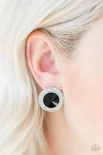 Load image into Gallery viewer, What Should I Bling Black Post Earrings