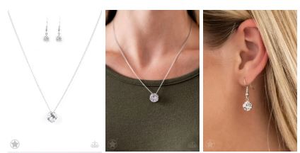 What a Gem White Blockbuster Necklace - Angie's $5.00 Bling