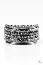 Load image into Gallery viewer, What's Yours is Mayan Black Ring - Angie's $5.00 Bling
