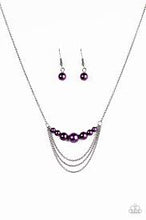 Load image into Gallery viewer, When Posh Comes to Shove Purple Necklace - Angie's $5.00 Bling