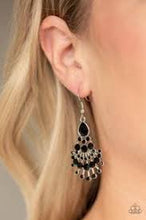 Load image into Gallery viewer, Where's the Limo Black Earrings