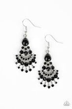 Load image into Gallery viewer, Where's the Limo Black Earrings