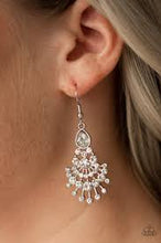 Load image into Gallery viewer, Where's the Limo White Earrings