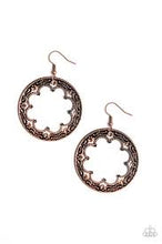 Load image into Gallery viewer, Whimsical Wheelhouse Copper Earrings