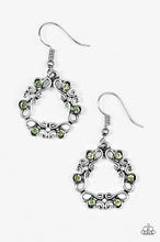 Load image into Gallery viewer, Whimsy Wreaths Green Earrings