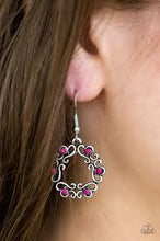 Load image into Gallery viewer, Whimsy Wreaths Pink Earrings