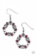 Load image into Gallery viewer, Whimsy Wreaths Pink Earrings