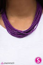 Load image into Gallery viewer, Wide Open Spaces Purple Seed Bead Necklace - Angie's $5.00 Bling